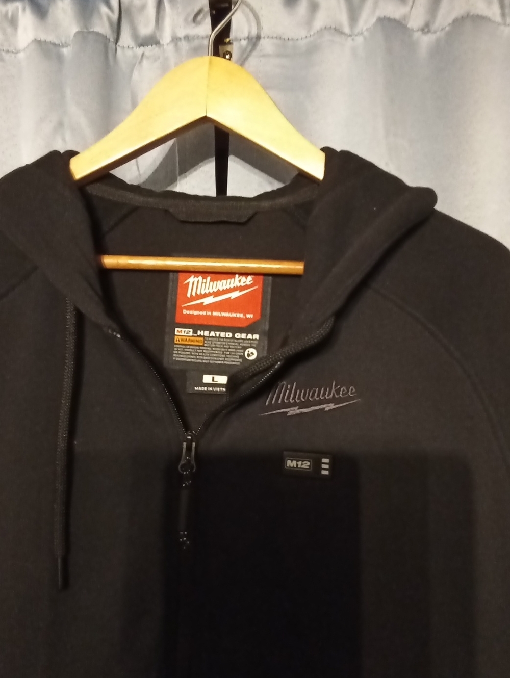 Men’s Black Heated Hoodie - M12 Powered